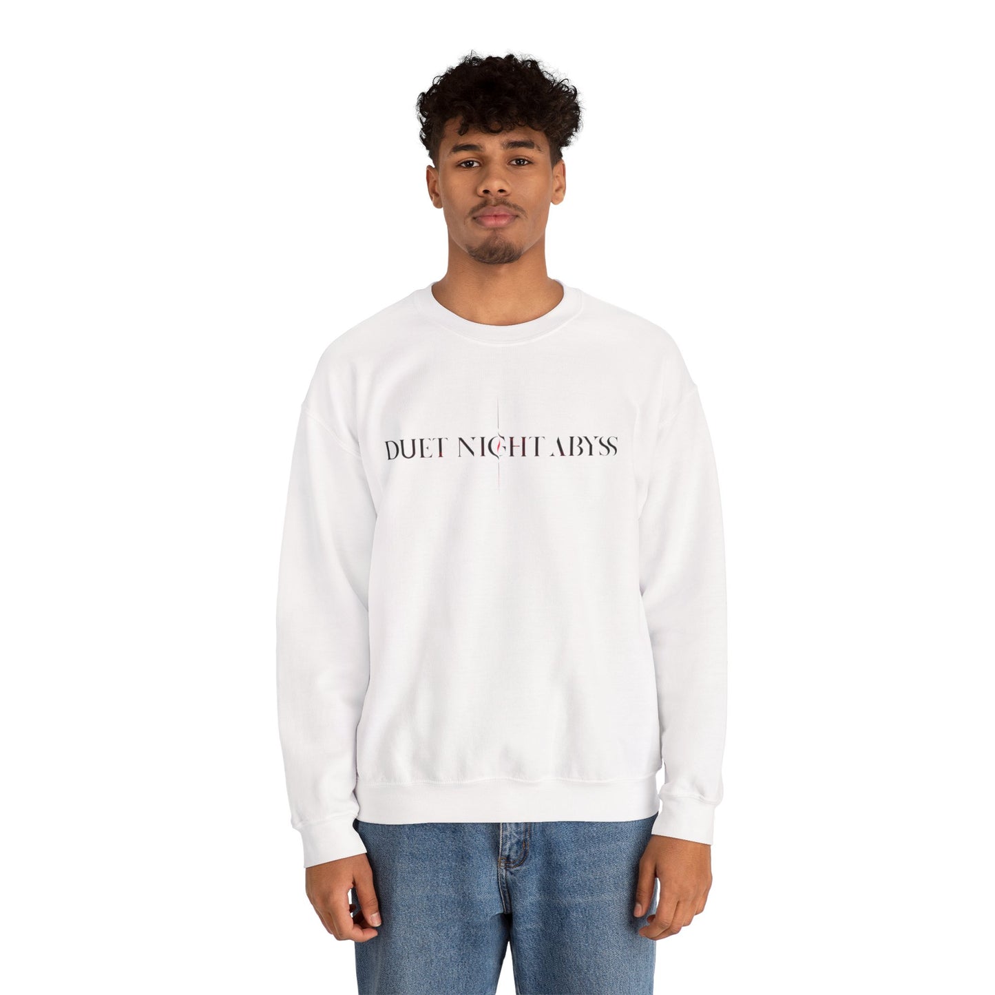 Duet Night Abyss White Logo Sweatshirt