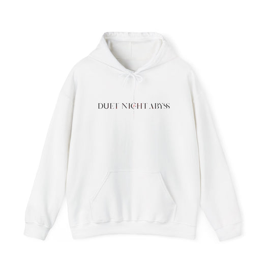 Duet Night Abyss White Logo Hoodie